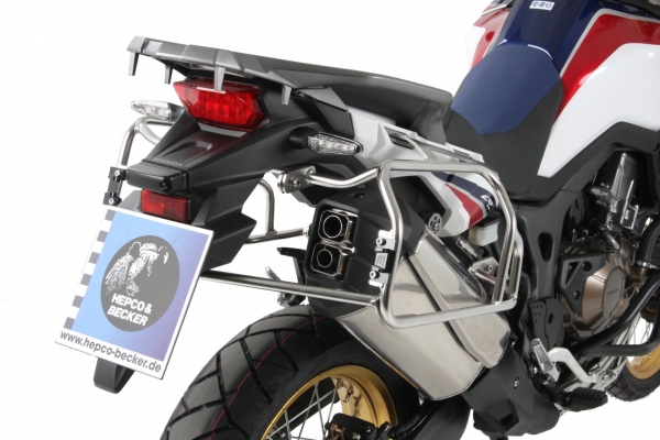 H&B Xplorer CutOut Alu-Koffer-Träger-Sets - Honda CRF1000L AFRICA TWIN 2016-2017